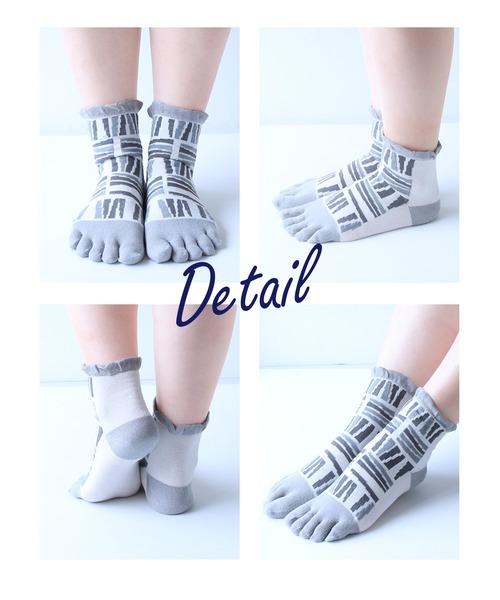 レディース 5本指ソックス 10足セット（ソックス/靴下）｜box408