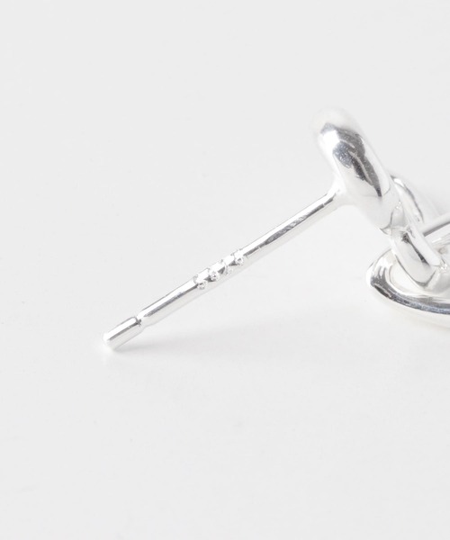 URBAN RESEARCH Sonny Label（アーバンリサーチサニーレーベル）の「Double heart pierce（ピアス（両耳用）・レディース・シルバー・ONE）」の9枚目の写真