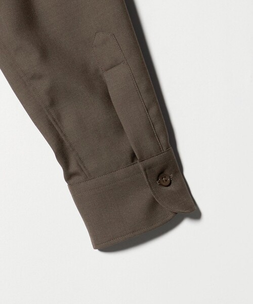 BEAUTY&YOUTH UNITED ARROWS（ビューティーアンドユースユナイテッドアローズ）の「尾州 TW レギュラー シャツ FORM TAPERD型  ウォッシャブル MADE IN JAPAN（シャツ/ブラウス・メンズ・ダークグレー/オリーブ・M/S/L/XL）」の15枚目の写真