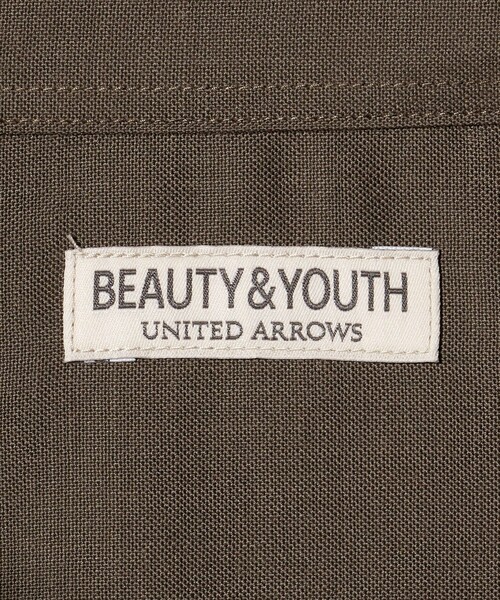 BEAUTY&YOUTH UNITED ARROWS（ビューティーアンドユースユナイテッドアローズ）の「尾州 TW レギュラー シャツ FORM TAPERD型  ウォッシャブル MADE IN JAPAN（シャツ/ブラウス・メンズ・ダークグレー/オリーブ・M/S/L/XL）」の22枚目の写真