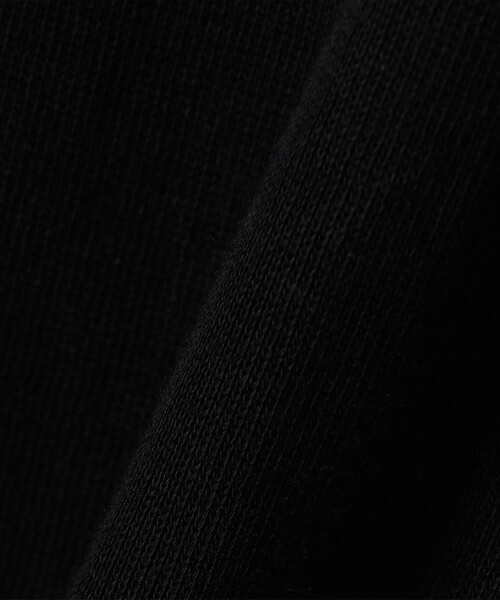 gicipi(ジチピ)の「gicipi:Vネック リブ付き ロング スリーブ ミラノリブ ニットソー (GIRAFFA)(Tシャツ/カットソー・レディース・オフホワイト/ブラック・ONE SIZE)」の8枚目の写真