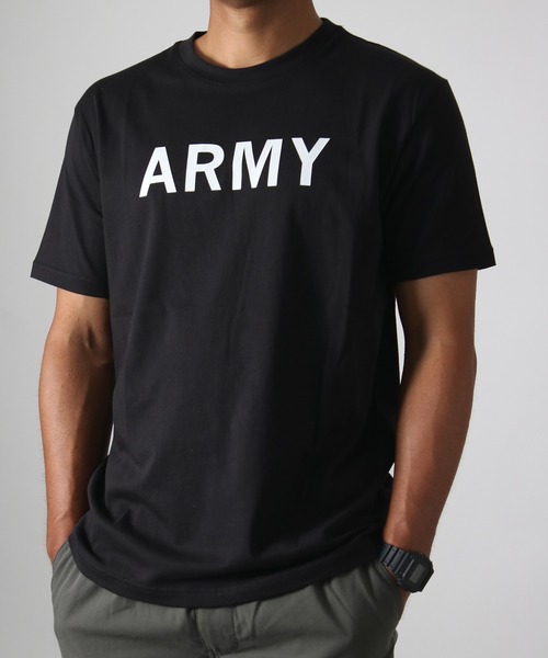 NYLAUS（ナイラス）の「【Nylaus】プリントTシャツ 半袖Tシャツ（Tシャツ/カットソー・メンズ・ホワイト/杢グレー/ブラック・M/L）」の2枚目の写真