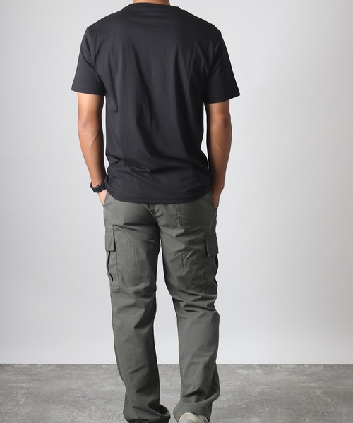 NYLAUS（ナイラス）の「【Nylaus】プリントTシャツ 半袖Tシャツ（Tシャツ/カットソー・メンズ・ホワイト/杢グレー/ブラック・M/L）」の13枚目の写真