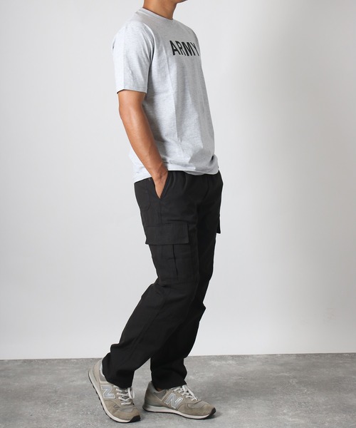 NYLAUS（ナイラス）の「【Nylaus】プリントTシャツ 半袖Tシャツ（Tシャツ/カットソー・メンズ・ホワイト/杢グレー/ブラック・M/L）」の16枚目の写真