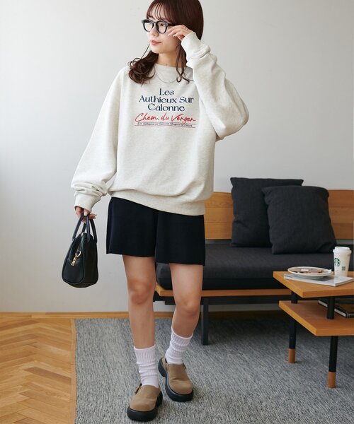 DISCOAT(ディスコート)の「ニットショートパンツ(その他パンツ・レディース・ブラック/グレー・FREE)」の20枚目の写真