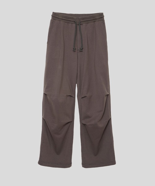 MATSUFUJI(マツフジ)の「Wide Sweatpants(スウェットパンツ・メンズ・ブラック/ベージュ・2/3)」の1枚目の写真