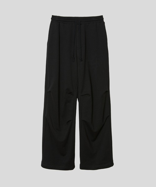 MATSUFUJI(マツフジ)の「Wide Sweatpants(スウェットパンツ・メンズ・ブラック/ベージュ・2/3)」の2枚目の写真