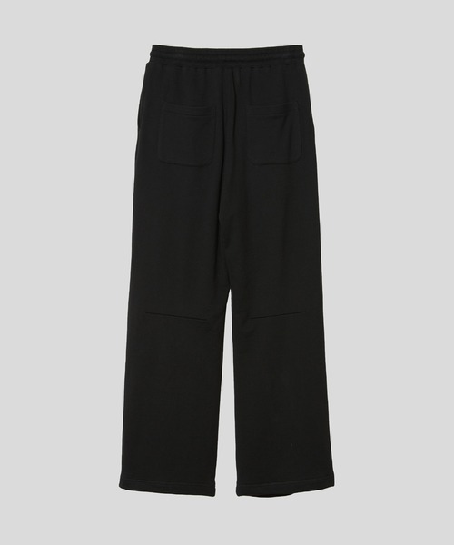 MATSUFUJI(マツフジ)の「Wide Sweatpants(スウェットパンツ・メンズ・ブラック/ベージュ・2/3)」の3枚目の写真
