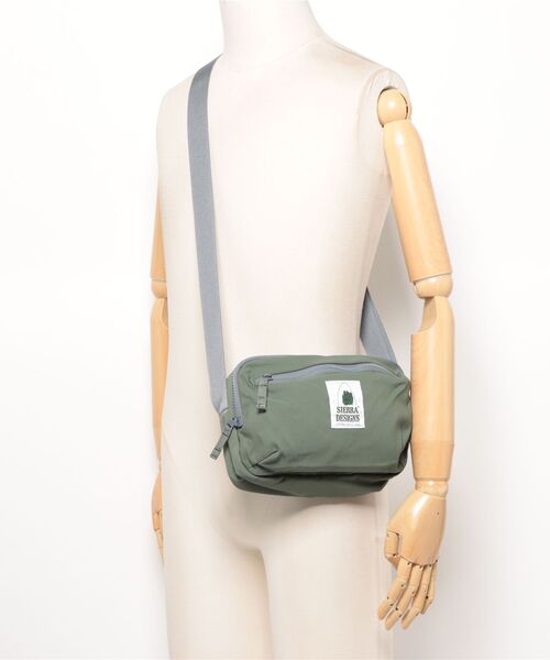 SIERRA DESIGNS(シェラデザイン)の「【SIERRA DESIGINS】60/40 SHOULDER POUCH(ショルダーバッグ・レディース・サックスブルー/グリーン/セージグリーン/ダークネイビー/ブラック/タン・ONE SIZE)」の7枚目の写真