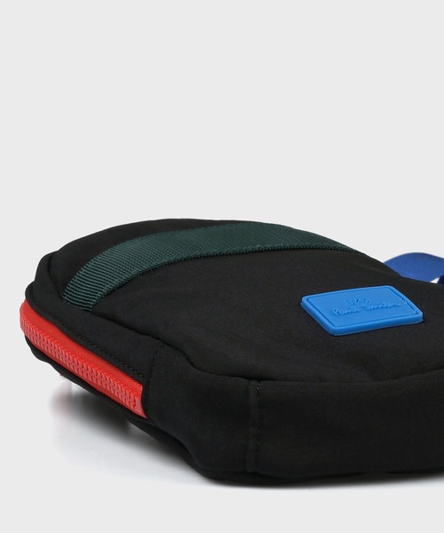 Paul Smith（ポールスミス）の「PSカラーコード フォンポシェット【553435 B130S】（ショルダーバッグ・メンズ・ベージュ/ダークグリーン/ブラック・FREE）」の8枚目の写真
