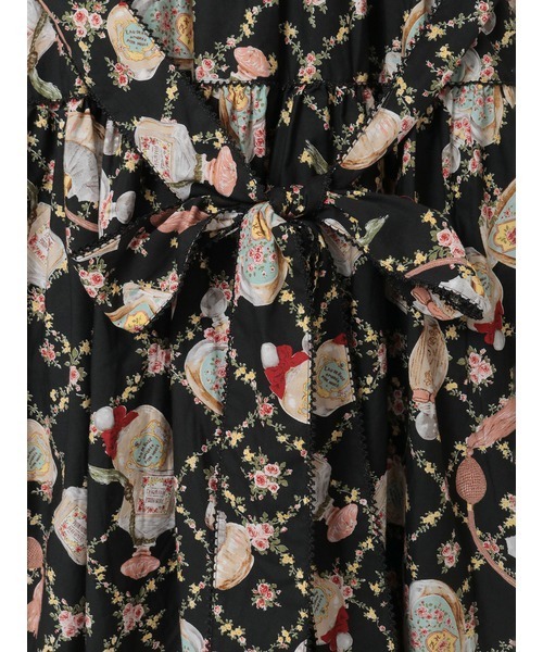 セール】パフュームプリントミディワンピース（ワンピース）｜PINK