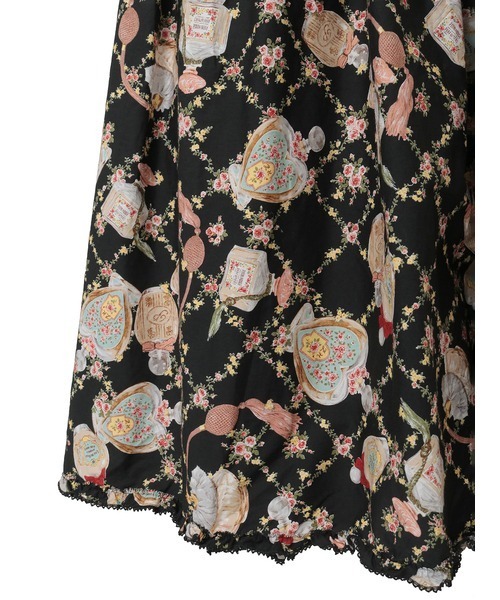 セール】パフュームプリントミディワンピース（ワンピース）｜PINK