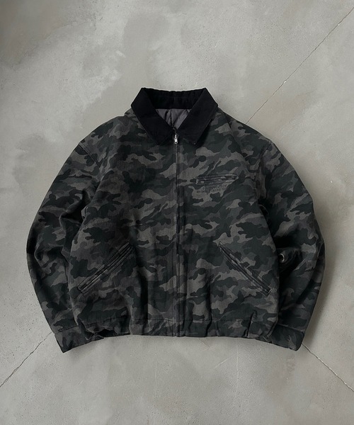 ほ*て様 vintage short wool blouson VINTAGELIKE DRAWSTRING SHORT BLOUSON／ヴィンテージライクドロー