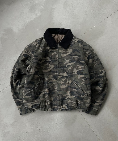 kutir（クティール）の「VINTAGELIKE DRAWSTRING SHORT BLOUSON／ヴィンテージライクドローコードショートブルゾン（ブルゾン・メンズ・キャメル/ボルドー/グレー/ネイビー/ブラウン/ブラック/ブラック系1/ブラック系/カーキ・SMALL/MEDIUM/LARGE/X-LARGE）」の6枚目の写真