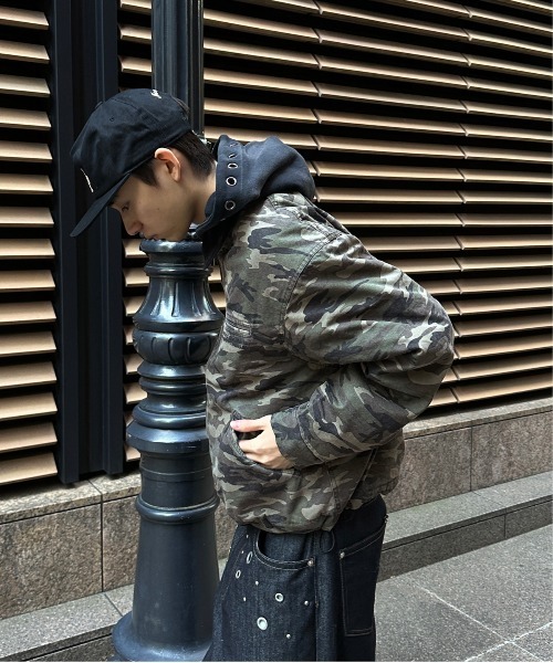 VINTAGELIKE DRAWSTRING SHORT BLOUSON／ヴィンテージライクドロー