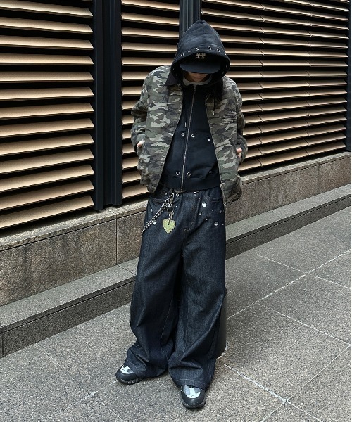 kutir（クティール）の「VINTAGELIKE DRAWSTRING SHORT BLOUSON／ヴィンテージライクドローコードショートブルゾン（ブルゾン・メンズ・キャメル/ボルドー/グレー/ネイビー/ブラウン/ブラック/ブラック系1/ブラック系/カーキ・SMALL/MEDIUM/LARGE/X-LARGE）」の16枚目の写真