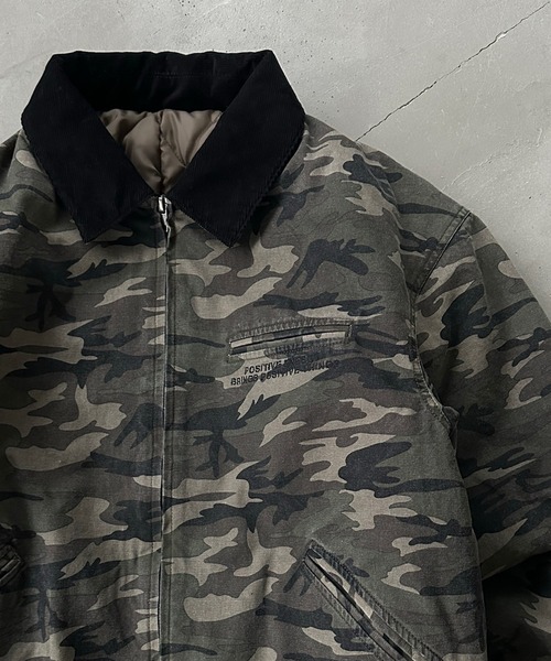 ヴィンテージライクドローコードショートブルゾン VINTAGELIKE DRAWSTRING SHORT BLOUSON／ヴィンテージライクドロー