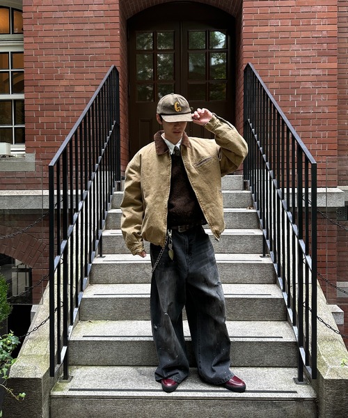 kutir ヴィンテージライクドローコードショートブルゾン VINTAGELIKE DRAWSTRING SHORT BLOUSON／ヴィンテージライクドロー