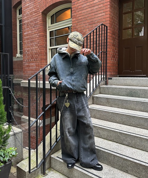 VINTAGELIKE DRAWSTRING SHORT BLOUSON／ヴィンテージライクドロー