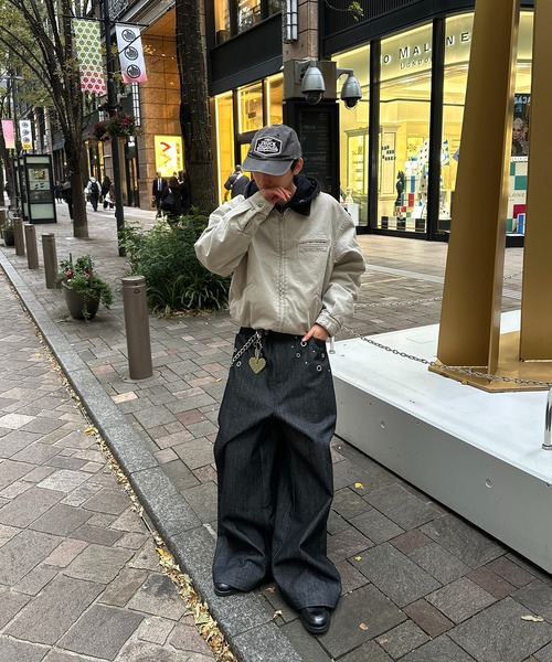 VINTAGELIKE DRAWSTRING SHORT BLOUSON／ヴィンテージライクドロー