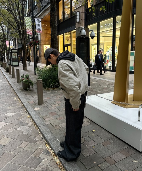 VINTAGELIKE DRAWSTRING SHORT BLOUSON／ヴィンテージライクドロー