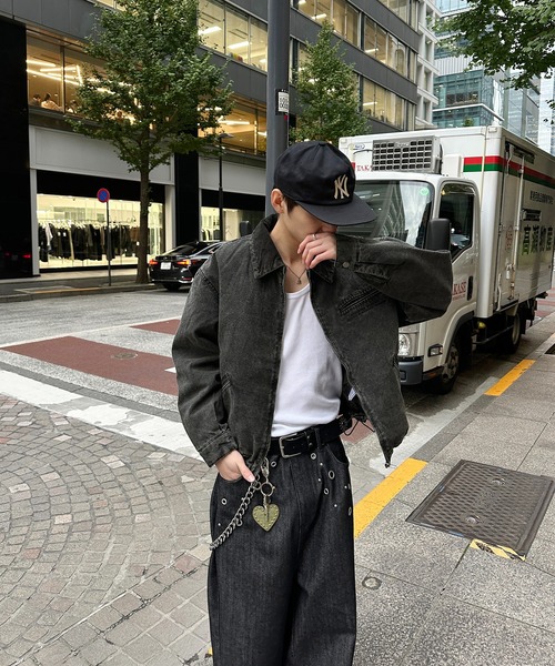 kutir ヴィンテージライクドローコードショートブルゾン ブラック Mサイズ VINTAGELIKE DRAWSTRING SHORT BLOUSON／ヴィンテージライクドロー