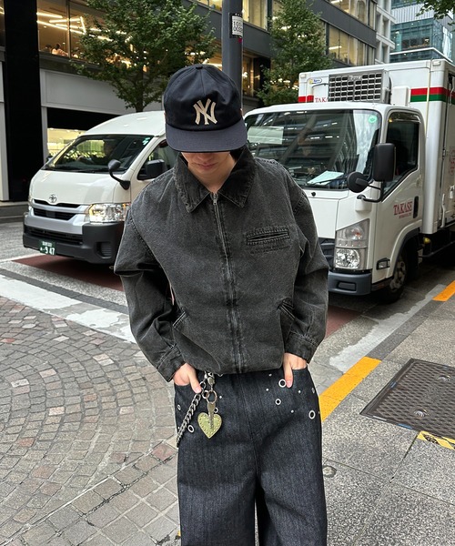 ヴィンテージライクドローコードショートブルゾン VINTAGELIKE DRAWSTRING SHORT BLOUSON／ヴィンテージライクドロー