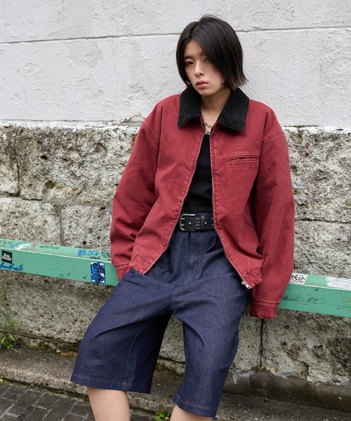 VINTAGELIKE DRAWSTRING SHORT BLOUSON／ヴィンテージライクドロー