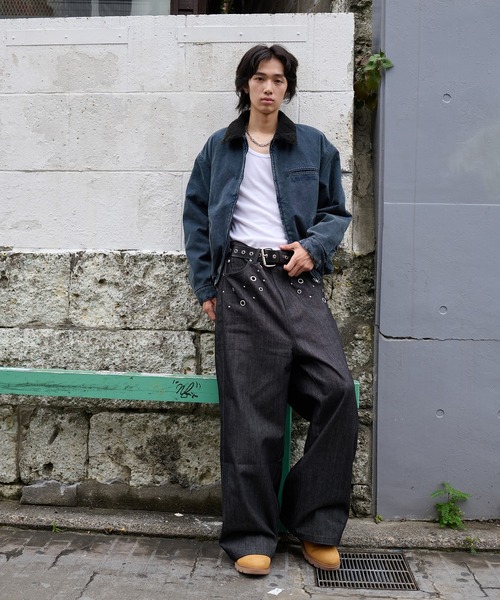 週末SALE! humoresque ブルゾン　ネイビー Summer Lover ウォッシャブルジャケット/ネイビー | Factelier