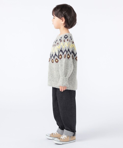 SHIPS（シップス）の「SHIPS KIDS:100～130cm /ヴィンテージ ライク デニム パンツ（その他パンツ・キッズ・ブラック・100/110/120/130）」の11枚目の写真