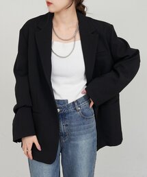 【超美品】SHENERY シーナリー　オーバーテーラードコート　ブラック 美品⭐︎シーナリーsheneryオーバーテーラードコートブラック