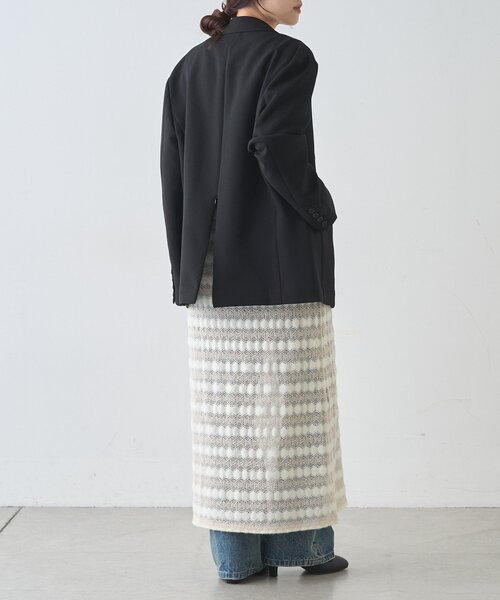 SHENERY（シーナリー）の「オーバージャケット（その他アウター・レディース・ブラック/グレー・FREE）」の9枚目の写真