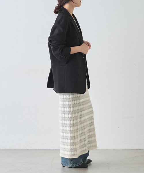 SHENERY（シーナリー）の「オーバージャケット（その他アウター・レディース・ブラック/グレー・FREE）」の10枚目の写真