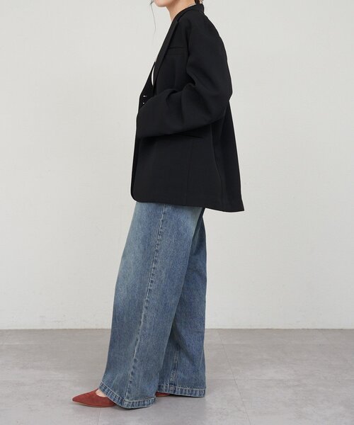 SHENERY（シーナリー）の「オーバージャケット（その他アウター・レディース・ブラック/グレー・FREE）」の21枚目の写真