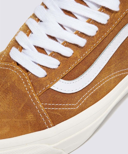 VANS(バンズ)の「VANS PREMIUM オールドスクール 36 / Old Skool 36 LX WAX LEATHER GO VN000CNG1M71(スニーカー・メンズ・ライトブラウン・11/4/6/8.5/9.5/10.5/6.5/5/7/7.5/5.5)」の5枚目の写真