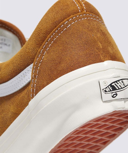 VANS(バンズ)の「VANS PREMIUM オールドスクール 36 / Old Skool 36 LX WAX LEATHER GO VN000CNG1M71(スニーカー・メンズ・ライトブラウン・11/4/6/8.5/9.5/10.5/6.5/5/7/7.5/5.5)」の6枚目の写真