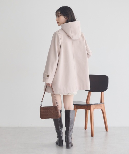 GO TO HOLLYWOOD 　ダッフルコート 迷彩　新品タグ付き セール】【2025AW/先行予約】ダッフルコート（ダッフルコート