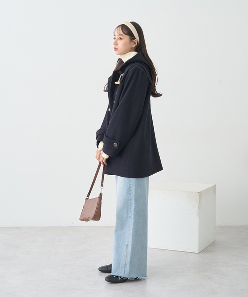 Iris❤︎　LGB ダッフルコート/サイズ2 ダブルフェイスカシミヤ ラップコート（JF008754） | JOSEPH