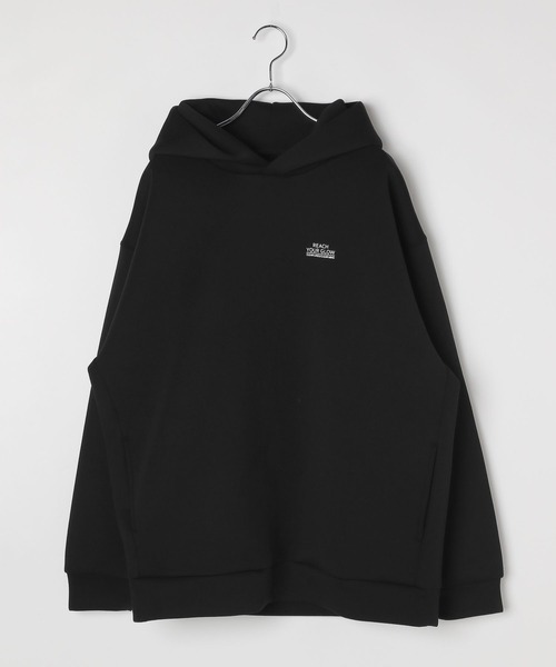 BAYFLOW（ベイフロー）の「【ストレッチ・軽量】ビッグクッションフーディー[セットアップ可]（パーカー・メンズ・ブラウン/グレー/ブラック・MEDIUM/LARGE）」の8枚目の写真