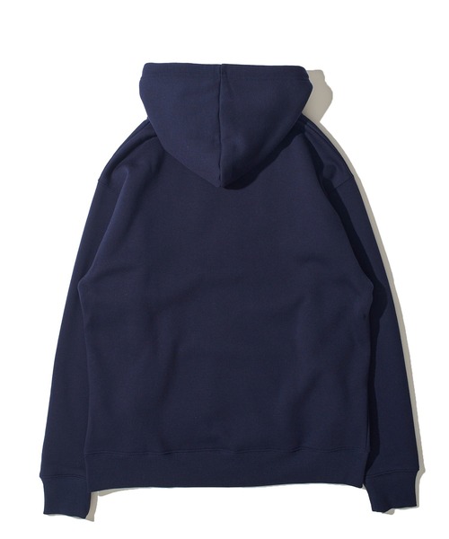 UNIVERSAL OVERALL(ユニバーサルオーバーオール)の「【UNIVERSAL OVERALL】T/C SWEAT ZIP HOODIE / 裏起毛スウェットジップアップパーカー(パーカー・メンズ・オートミール/ネイビー/オレンジ/グレー/ブラック/ホワイト・MEDIUM/LARGE/X-LARGE)」の16枚目の写真