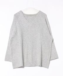 WEB限定Vネックニットプルオーバー