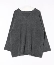 WEB限定Vネックニットプルオーバー