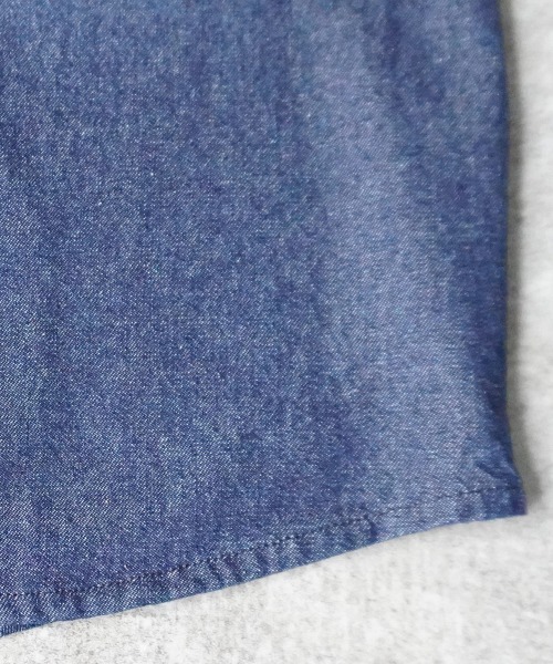 SELECT LEVERY(セレクトリベリー)の「デニムオーバーシャツ(シャツ/ブラウス・レディース・ブルー/ネイビー・MEDIUM/LARGE)」の20枚目の写真