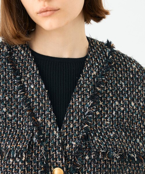 BALLSEY(ボールジィ)の「Rachel 4ポケットジレ(ベスト・レディース・ブラック系その他・36)」の6枚目の写真