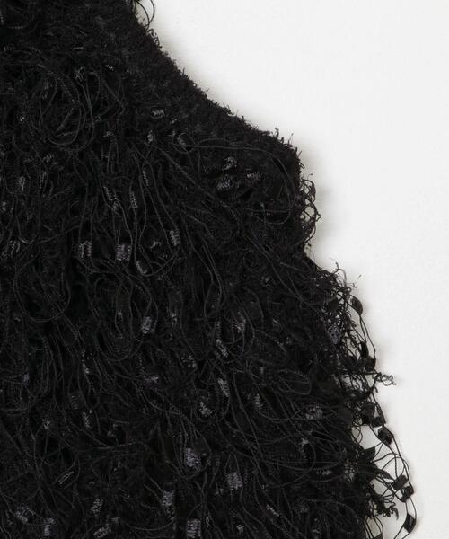 SENSE OF PLACE by URBAN RESEARCH（センスオブプレイスバイアーバンリサーチ）の「ブラシヤーンループベスト（ベスト・レディース・ブラウン/ブラック/アイボリー・ONE）」の19枚目の写真