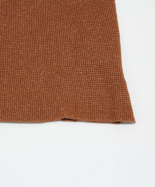 RNA-N(アールエヌエーエヌ)の「K2726 ワッフルニットフーディー(パーカー・レディース・キナリ/オレンジ/グリーン・FREE)」の18枚目の写真