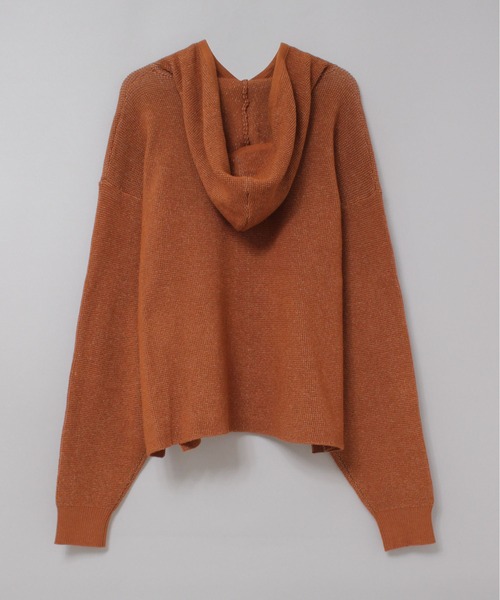 RNA-N(アールエヌエーエヌ)の「K2726 ワッフルニットフーディー(パーカー・レディース・キナリ/オレンジ/グリーン・FREE)」の10枚目の写真