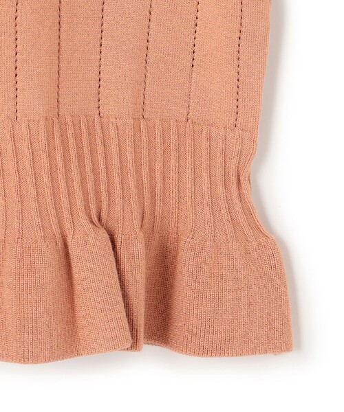 TOCCA(トッカ)の「IN ROMANCE ペプラム ニットプルオーバー(ニット/セーター・レディース・ピンクベージュ/ブラック系・SMALL/MEDIUM)」の12枚目の写真