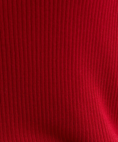 INDIVI（インディヴィ）の「【洗える／毛玉になりにくい】エクストラファインウール リブタートルニット（ニット/セーター・レディース・チャコール/ブラック/レッド系1/サックスブルー/オフホワイト/ベージュ系その他5・05/13/15 /34/38/19）」の18枚目の写真