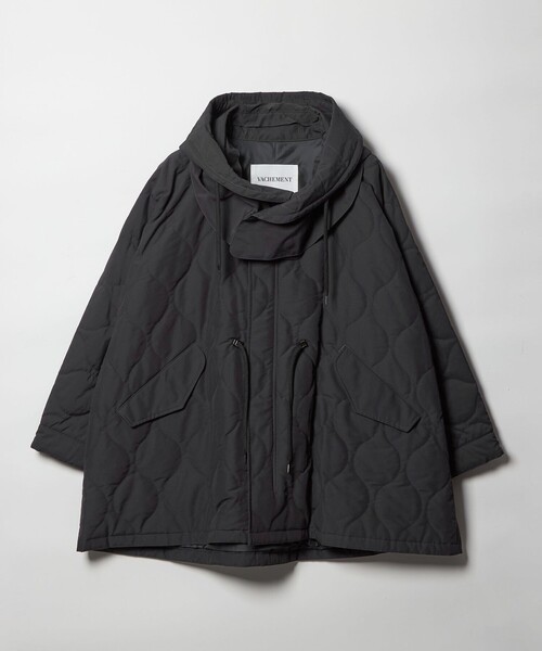 VACHEMENT＞フード タフタ モッズコート（モッズコート）｜VACHEMENT